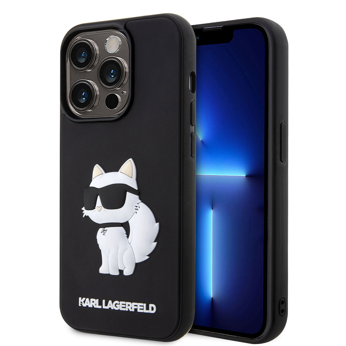 Karl Lagerfeld iPhone 14 Pro Max Kılıf 3D Rubber Choupette Dizayn Telefon Kılıfı - 1 Karl Lagerfeld iPhone 14 Pro Max Kılıf 3D Rubber Choupette Dizayn Telefon Kılıfı - 1